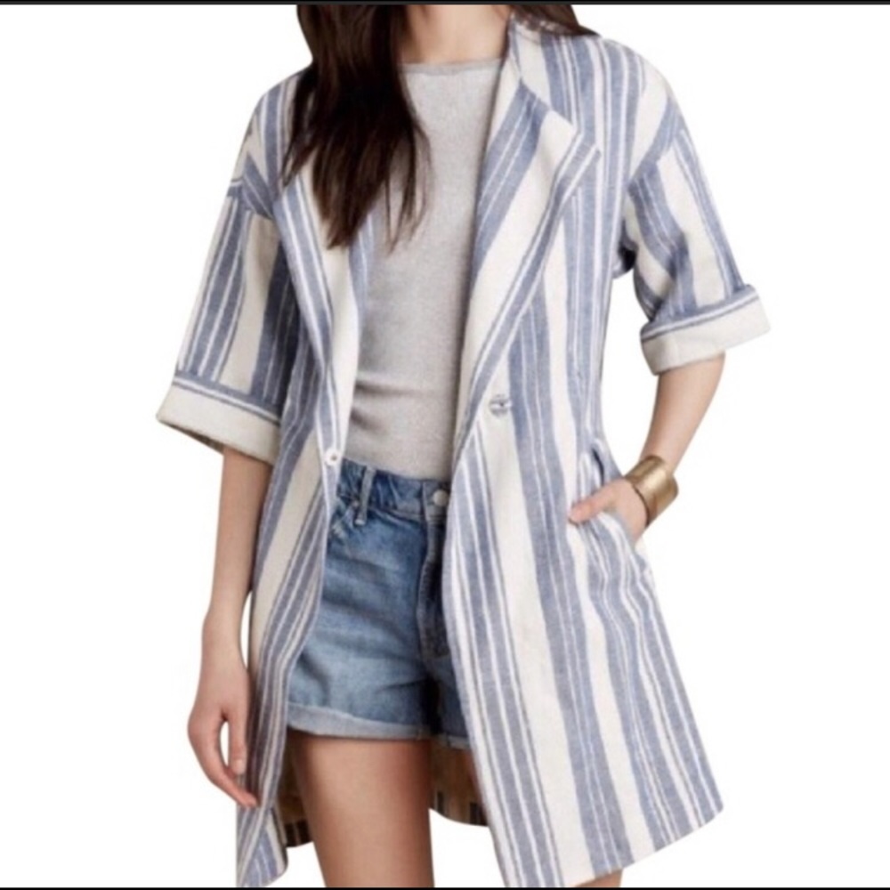 Anthropologie Elevenses North Channel jacket